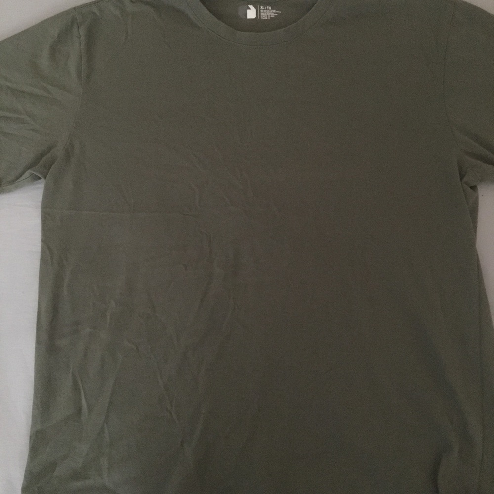 Classic Olive green tee .